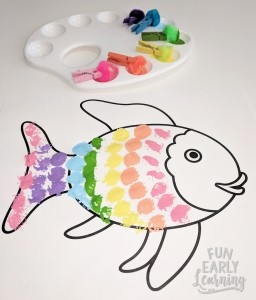 Rainbow Fish Book Crafts