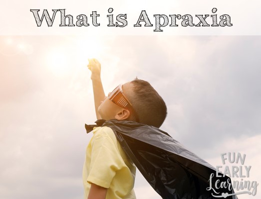 What is Childhood Apraxia of Speech and What Are the Symptoms? What you need to know about speech therapy, how your child will learn, and more! #apraxia #speechtherapy