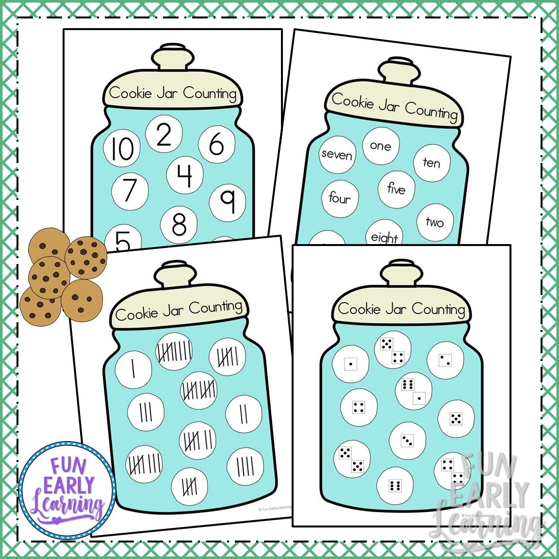 Cookie Jar Counting Fun Early Learning