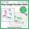 Teen Numbers Play Dough Mats - Fantastic Fun & Learning