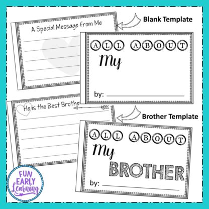 All About Dad Father's Day Crafts for Kids! Fun and Easy Father's Day Craft to make and DIY. Great for preschool, kindergarten and school.