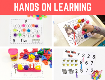 Importance of Hands-on Learning for Kids. Fun activities and ideas for preschool, pre-k, kindergarten, and early childhood. Great for at home learning and in school. #handsonlearning #preschool #kindergarten