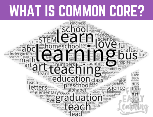 What is Common Core and What Does it Mean for Preschoolers? We'll walk you through the importance of common core and what it means for your child's success. #commoncore #statestandards #kindergartenprep #kindergartenreadiness