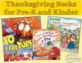 Our Favorite Thanksgiving Books for Preschool and Kindergarten. Liven up and celebrate Thanksgiving with these fun and educational stories. #thanksgiving #thanksgivingbooks #preschoolthanksgiving #kindergartenthanksgiving