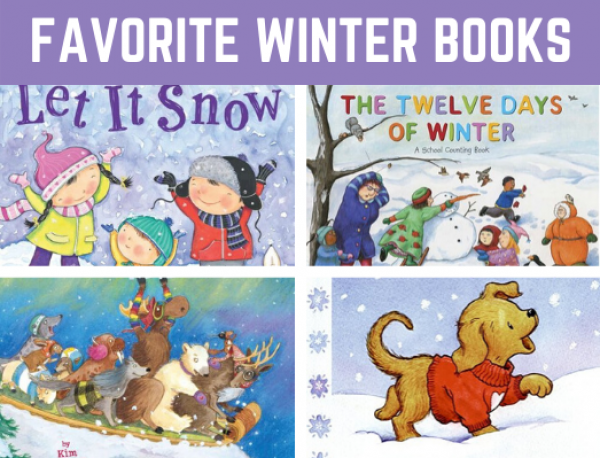 Favorite Winter Books for Preschool and Kindergarten! Fun reading book list for children learning all about winter #winterbooks #booklist #funearlylearning