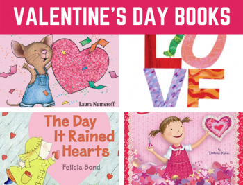 Favorite Valentine's Day Books for Preschool and Kindergarten! Fun reading book list for children learning all about Valentine's Day #valentinesdaybooks #booklist #funearlylearning