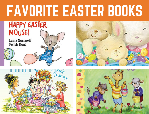 Our Favorite Easter Books for Preschool and Kindergarten. Learn about Easter with these fun and educational stories. Great addition to an Eastertheme! #Easter #readinglist #funearlylearning