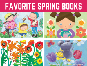 Favorite Spring Books for Preschool and Kindergarten! Fun reading book list for children learning all about spring! #springbooks #funearlylearning