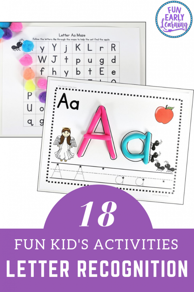 Letter Recognition and Identification Activities for preschool