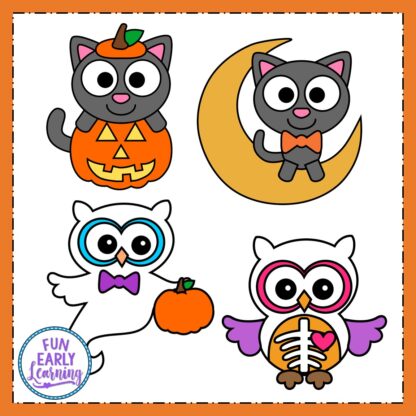 10 Fun Halloween Crafts for Kids! Easy to make Halloween craft activities with writing prompts for preschool and kindergarten. #halloweencraft #kidscraft #funearlylearning