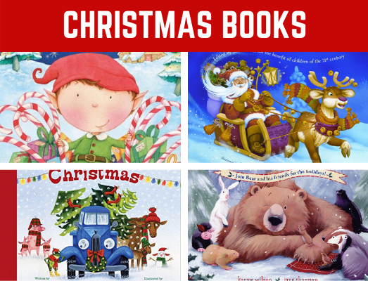 Favorite Christmas Books for Preschool and Kindergarten! Fun reading book list for children learning all about Christmas and winter. #Christmasl #booklist #funearlylearning