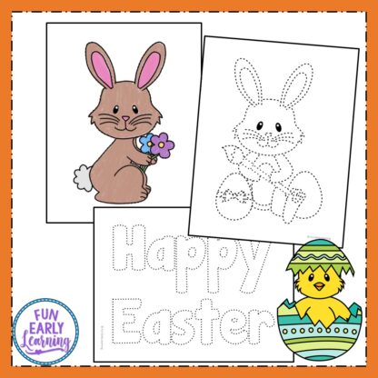 Easter coloring pages free printable! 12 Easter coloring pages printable, Easter coloring pages for preschoolers and kindergarten.