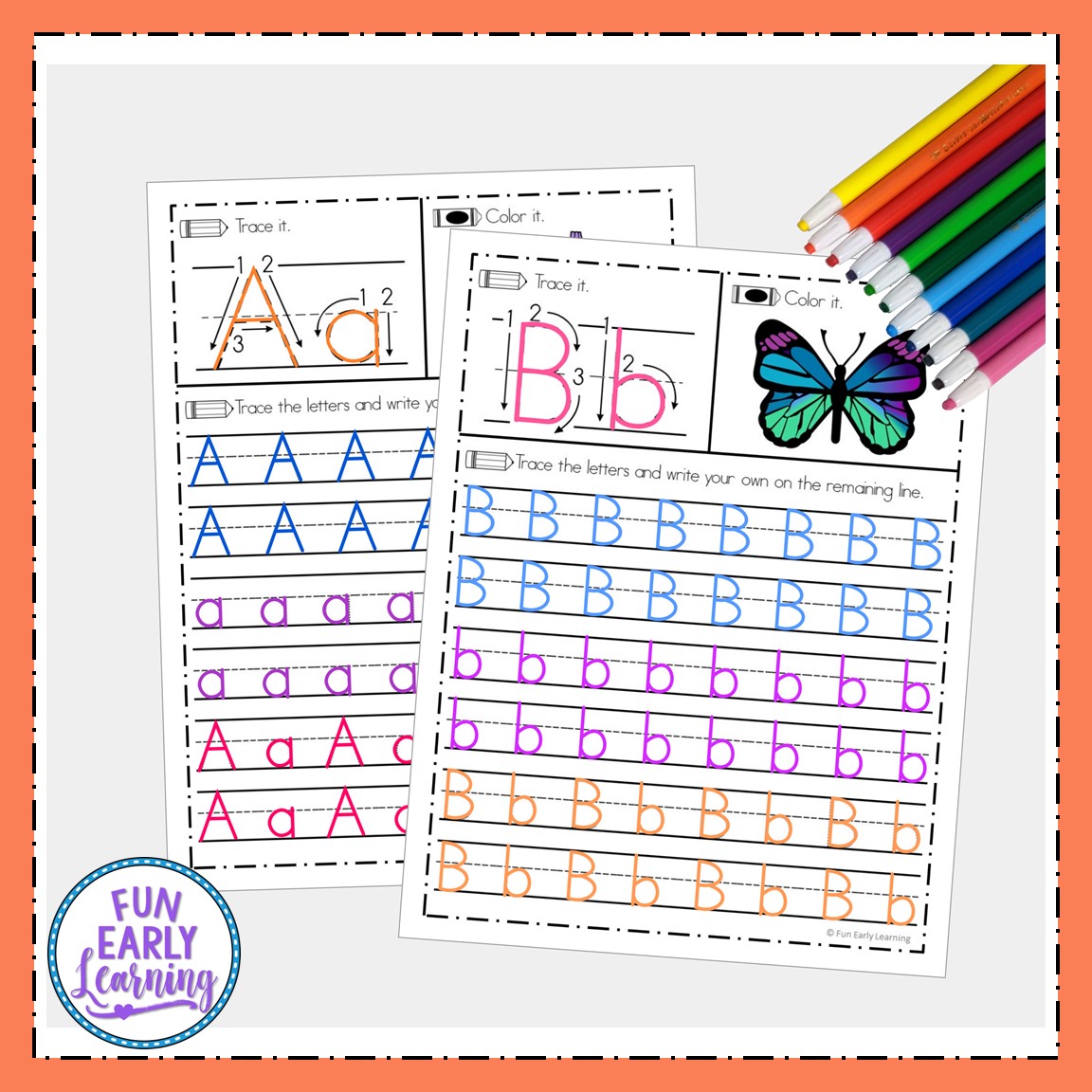 Letters / Letter Worksheets  Writing practice, Kindergarten