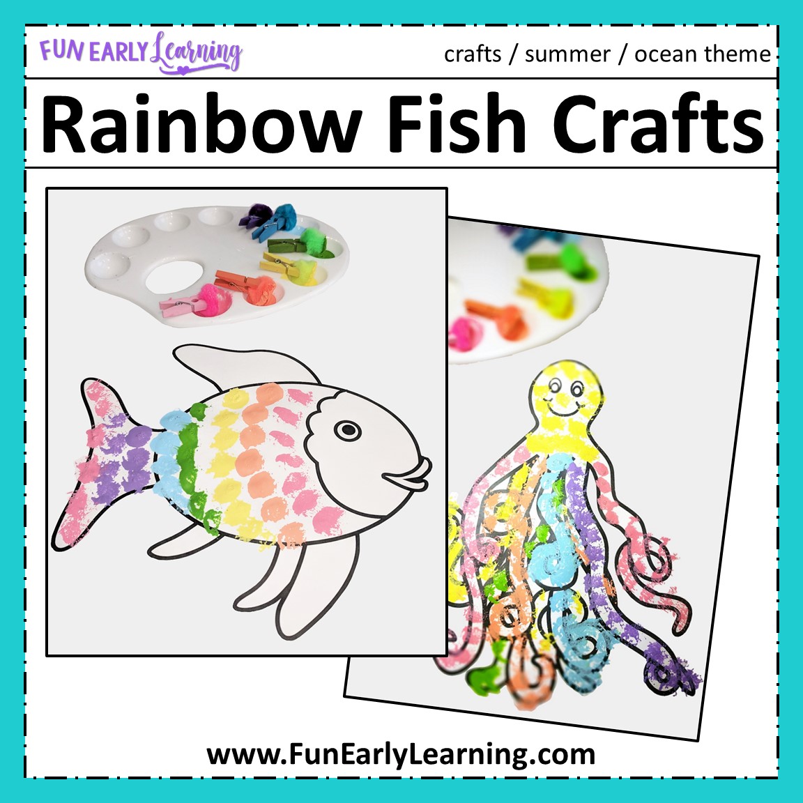 Rainbow Fish Preview – Fun Early Learning