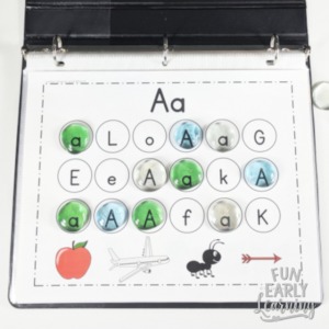 Fun Letter Activities for Preschoolers and Kindergarten! 6 Hands-on learning letter activities preschool, prek, kindergarten, and RTI. Fun letter a activities! Includes letters a-z.