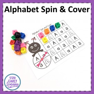 Letter Recognition and Letter Identification hands-on activity. Perfect for mastering uppercase and lowercase letters in preschool and kindergarten.