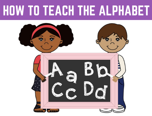 How to Teach the Alphabet with the Letters and Phonics Alphabet Curriculum.