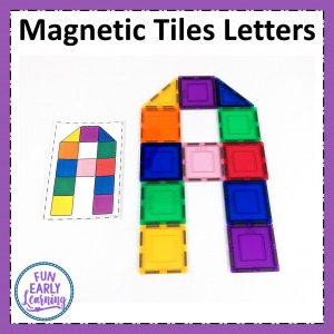 Letter Formation Activities for learning the alphabet. Fun center activity for preschool and kindergarten.