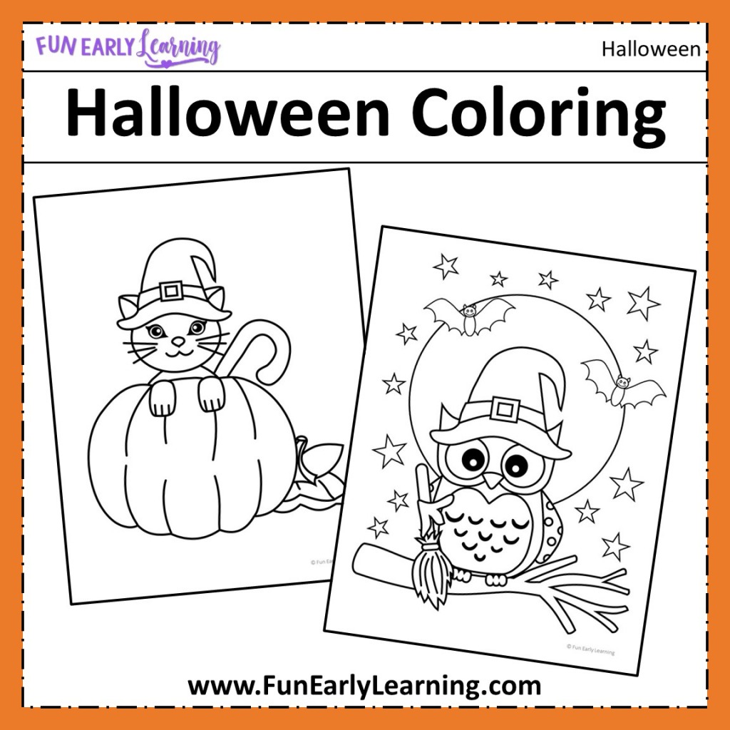 Halloween Archives - Fun Early Learning
