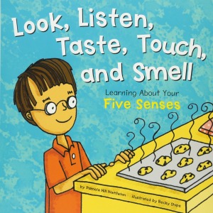Favorite Five Senses Books for Preschool and Kindergarten! Fun reading book list for children learning all about the 5 senses. #five senses #booklist #funearlylearning