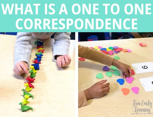 What is a one to one correspondence in math. Fun one-to-one correspondence activities and tips.